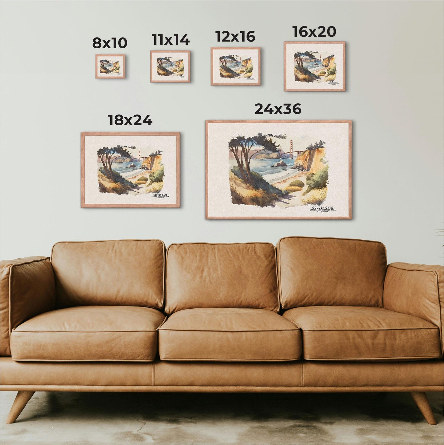 San Francisco Print, Golden Gate Bridge Travel Poster, California Print, Bay Area Poster, San Francisco Art, Travel Gift