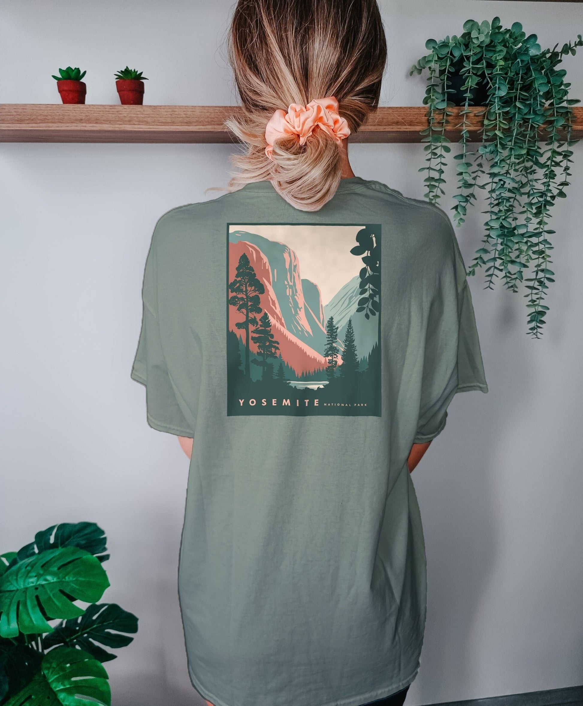 Yosemite Shirt, National Park Shirt, Comfort Color Shirt, Yosemite Tshirt, Camping Shirts, Hiking Shirt, Unisex