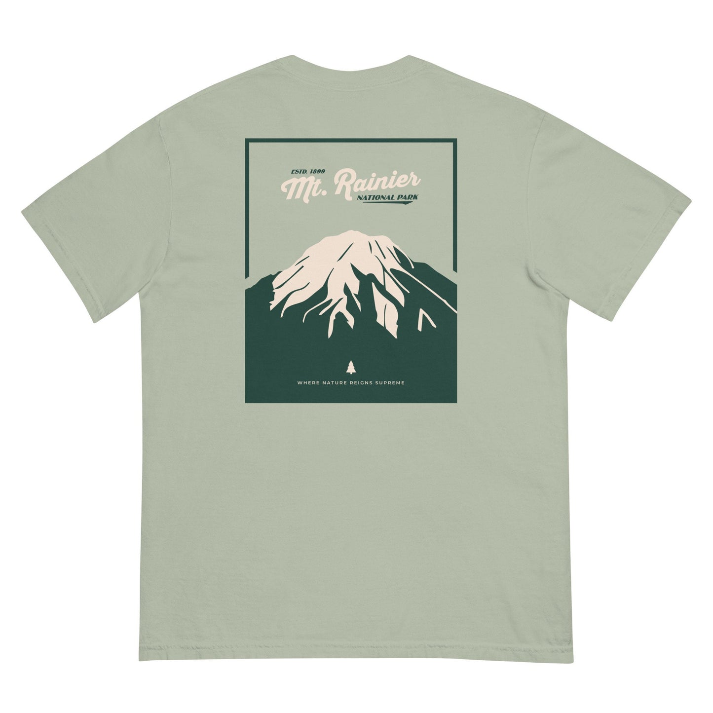 Mt Rainier National Park Shirt, Washington State, Mount Rainier Shirt, Pacific Northwest, Outdoorsy Shirt Unisex